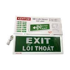 Các Mẫu Đèn Exit Thoát Hiểm Kentom